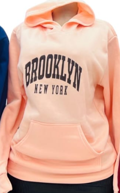New York Printed Hoodie Jersey