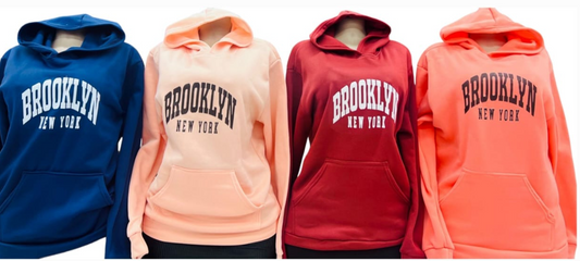 New York Printed Hoodie Jersey