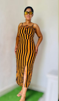 Striped Cami Dress
