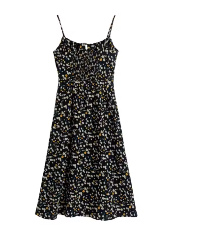 Strap Split Backless Dress