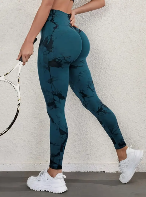 High-Rise Camo Leggings – Women’s Activewear
