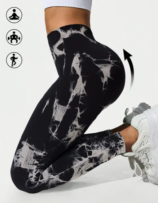 High-Rise Camo Leggings – Women’s Activewear