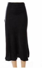 Plain Satin Skirt
