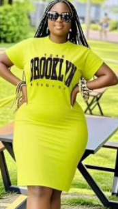 Women’s Brooklyn Print T-Shirt Dress