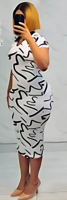 Women's Graphic Print Dress