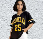 Color Block Tee & Pleated Skirt Set