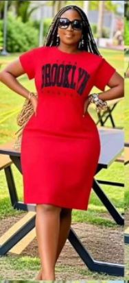 Women’s Brooklyn Print T-Shirt Dress