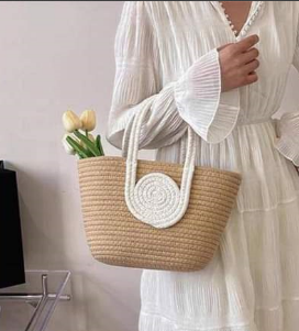 Summer Portable Handmade handbag