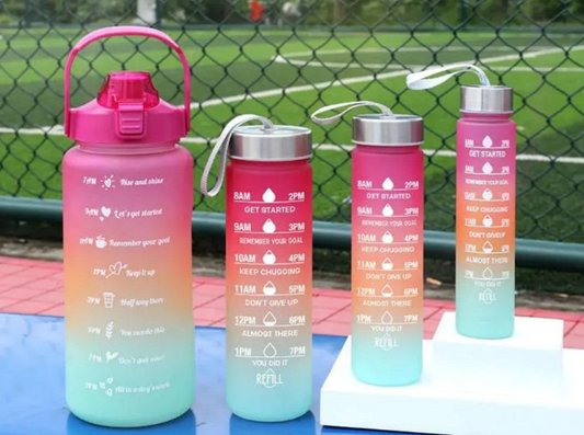 4Piece Set Water Bottle