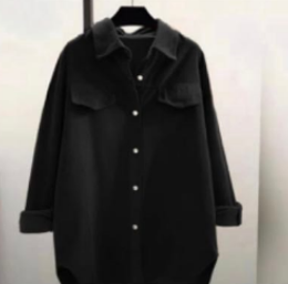 Corduroy Blouse Ladies Shacket/Coat