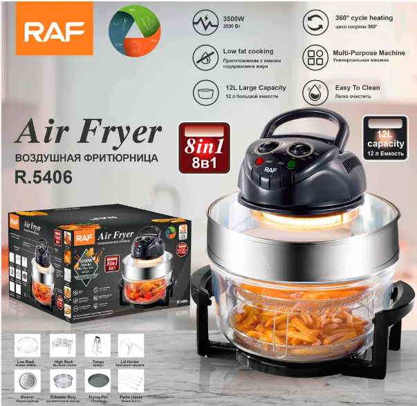 12L RAF Air fryer toaster oven